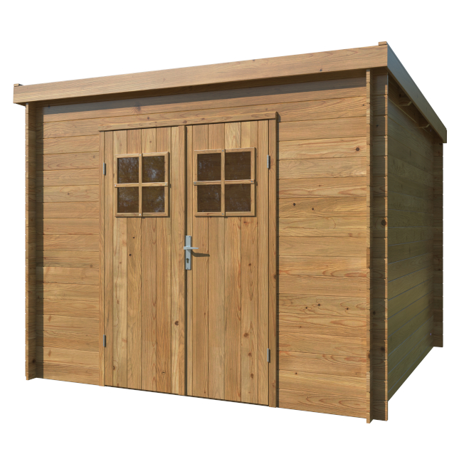 CASETTA IN LEGNO IMPREGNATO ZOE C CM. 260X260 LOSA LEGNAMI